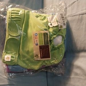 NWOT Pet Magasin Dog Diapers 3pk green blue and purple size L